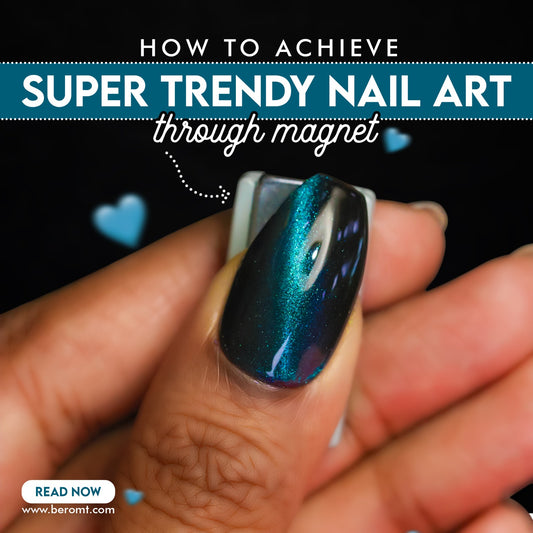 How to achieve super trendy nail art through magnet