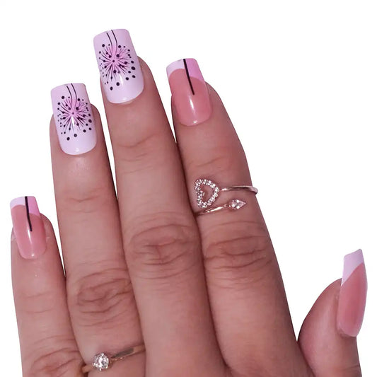 FRENCH TIPS- 307(NAIL KIT INCLUDED)