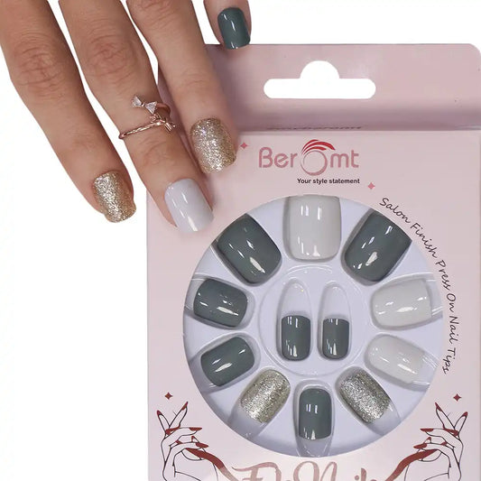 GLITTER NAILS- 702 (Buy 1 Get 1 Free )