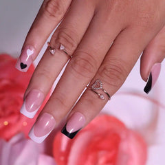 FRENCH TIPS- 342 (NAIL KIT INCLUDED)