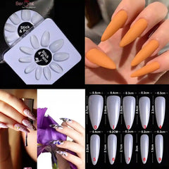 ACRYLIC NAILS - PACK OF 1 SET CONTAIN 50 PIECES