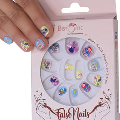 KIDS PRE-GLUED NAILS (NAIL KIT INCLUDED)