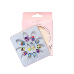 KIDS PRE-GLUED NAILS (NAIL KIT INCLUDED)