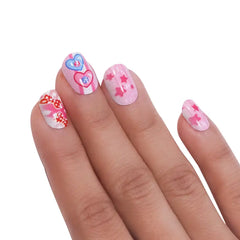 KIDS PRE-GLUED NAILS (NAIL KIT INCLUDED)
