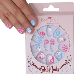 KIDS PRE-GLUED NAILS (NAIL KIT INCLUDED)