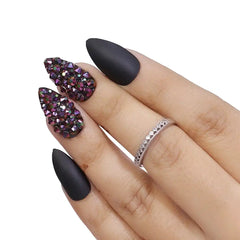 BRIDAL RHINESTONE NAILS -1 (NAIL KIT INCLUDED)