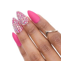 BRIDAL RHINESTONE NAILS -1 (NAIL KIT INCLUDED)