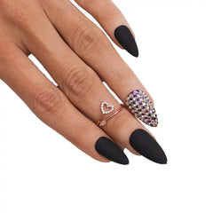 BRIDAL RHINESTONE NAILS -1 (NAIL KIT INCLUDED)