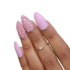 BRIDAL RHINESTONE NAILS -1 (NAIL KIT INCLUDED)