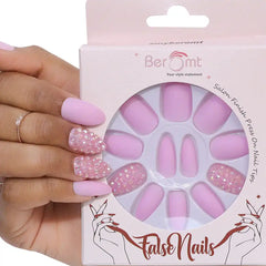 BRIDAL RHINESTONE NAILS -1 (NAIL KIT INCLUDED)