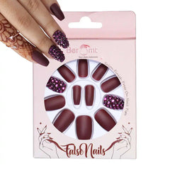 BRIDAL RHINESTONE NAILS -1 (NAIL KIT INCLUDED)