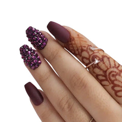 BRIDAL RHINESTONE NAILS -1 (NAIL KIT INCLUDED)