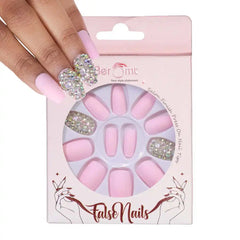 BRIDAL RHINESTONE NAILS -1 (NAIL KIT INCLUDED)
