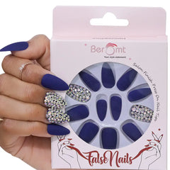 BRIDAL RHINESTONE NAILS -1 (NAIL KIT INCLUDED)