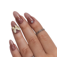 BRIDAL NUDE NAILS (NAIL KIT INCLUDED)