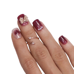 BRIDAL NUDE NAILS (NAIL KIT INCLUDED)