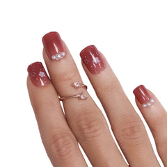BRIDAL NUDE NAILS (NAIL KIT INCLUDED)