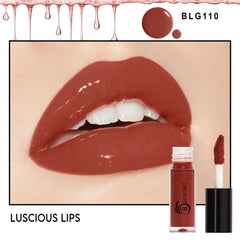 Mini Glossy Combo of 10 Lipsticks