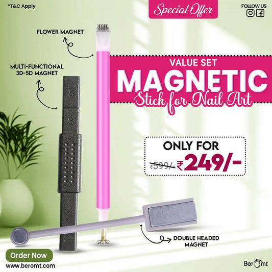 MAGNETIC STICK FOR NAIL ART VALUE SET