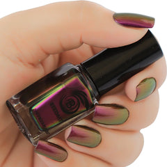 multichrome nail polish from the Cosmic Shift collection