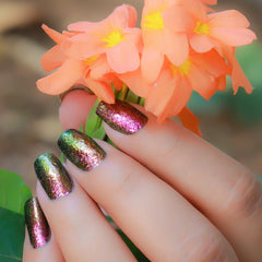 Indie multichrome nail polish