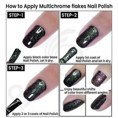 how to use multichrome nail polish