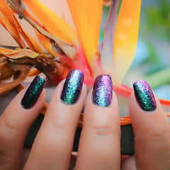 shop iridescent flake nail polish