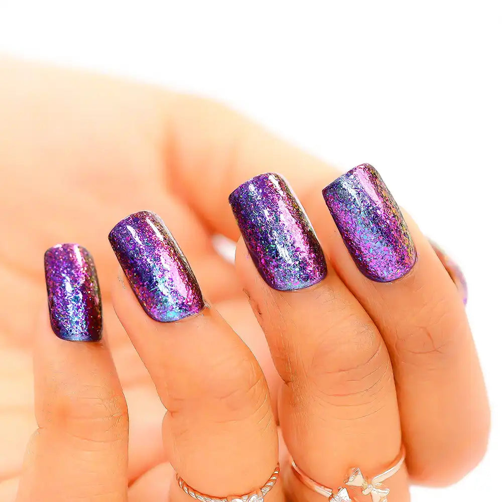 shop iridescent flake nail polish