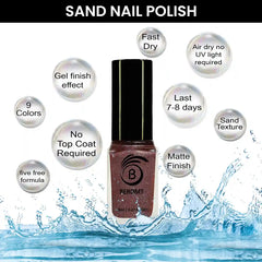 SAND NAIL POLISH