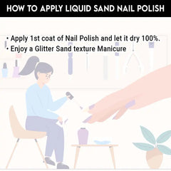SAND NAIL POLISH