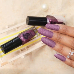 SAND NAIL POLISH