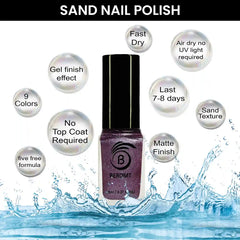 SAND NAIL POLISH