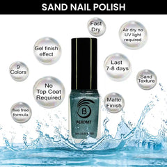SAND NAIL POLISH