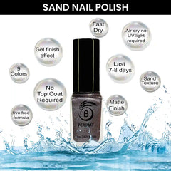 SAND NAIL POLISH