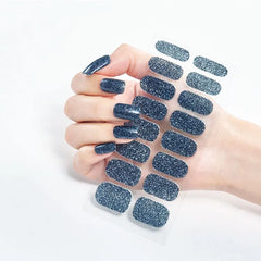 UV-Free Nail Wraps Glitter