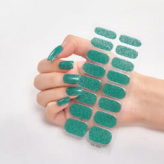 UV-Free Nail Wraps Glitter