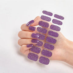 UV-Free Nail Wraps Glitter