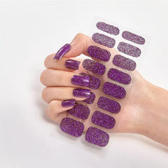 UV-Free Nail Wraps Glitter