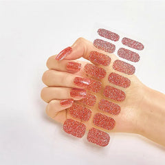 UV-Free Nail Wraps Glitter