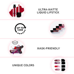 12HR ULTRA MATTE- BML 107 - PLUM PASSION (BUY 2 PAY FOR 1)