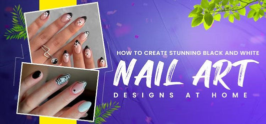 Black and White Nail Art Designs