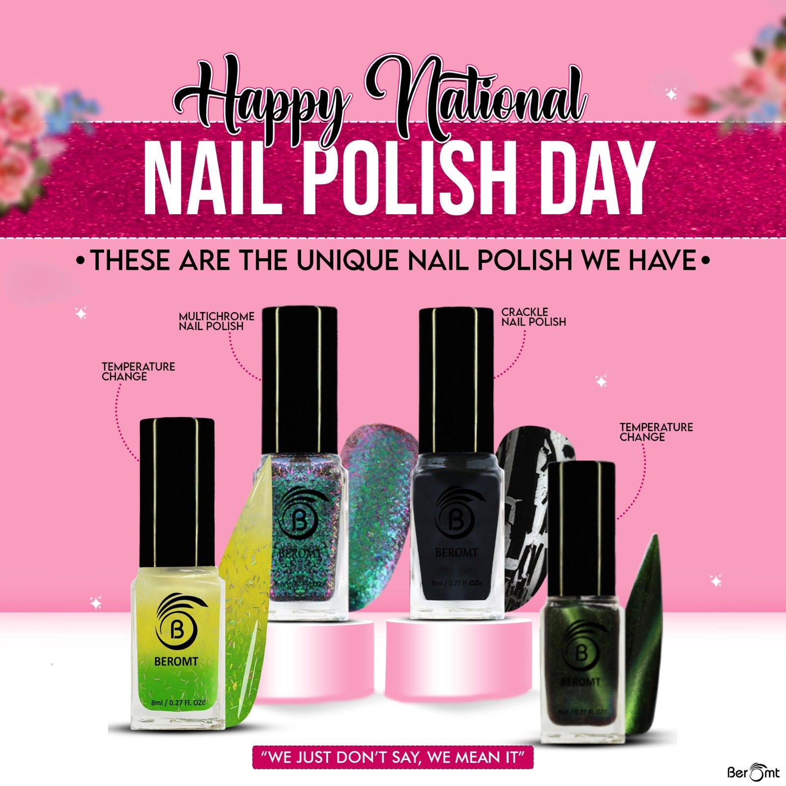 National Nail Polish Day. History & it’s significance Beromt