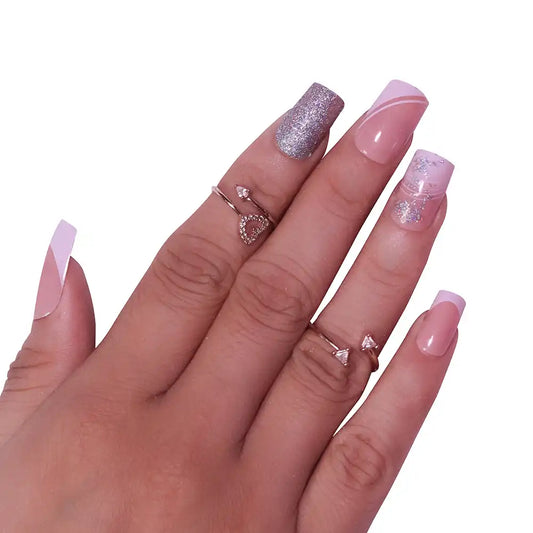 FRENCH TIPS- 350 (NAIL KIT INCLUDED)