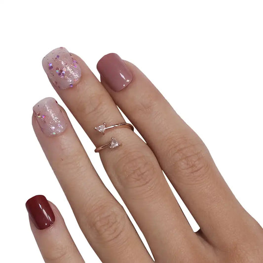 BRIDAL NAILS- 732 (Buy 1 Get 1 Free )