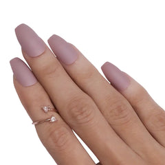 MATTE NAILS- 436 (NAIL KIT INCLUDED)