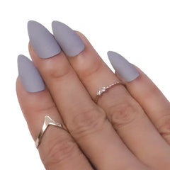 MATTE NAILS- 404(NAIL KIT INCLUDED)