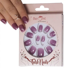 GLOSSY SHORT NAILS- (Buy 1 Get 1 Free)