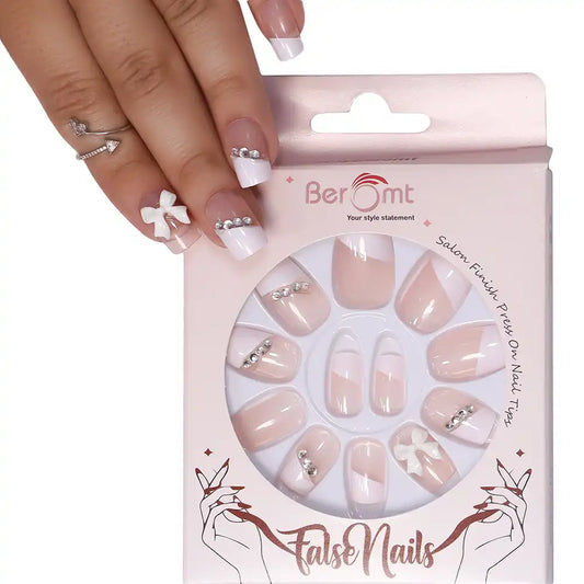 FRENCH TIPS- 259 (NAIL KIT INCLUDED)