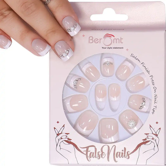 FRENCH TIPS- 201 (NAIL KIT INCLUDED)