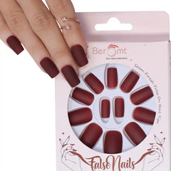 MATTE NAILS- 504 (NAIL KIT INCLUDED)
